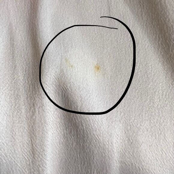 Johnny Was CALME Ivory Peasent Fringe Long Sleeve Blouse Double Tassel Medium - Picture 5 of 7